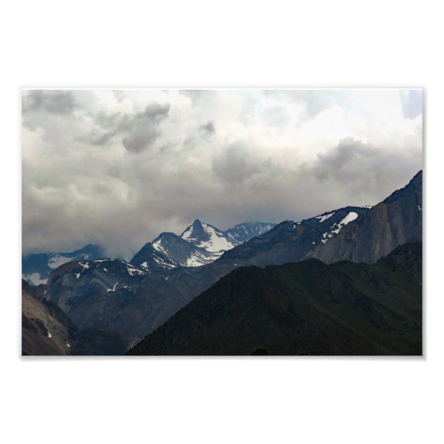 Eastern Sierra California Photo Print (Front)