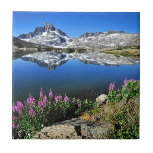 Eastern Sierra Mountains Ceramic Tile