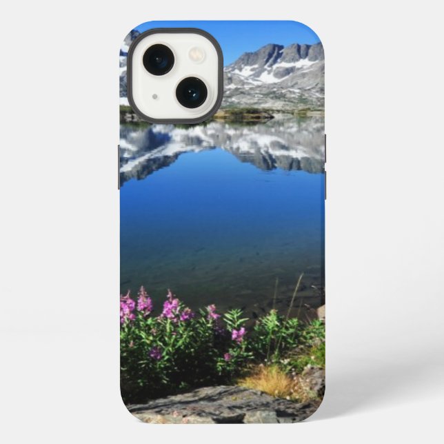 Eastern Sierra Mountains Iphone Case (Back)
