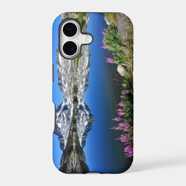 Eastern Sierra Mountains Iphone Case (Back)