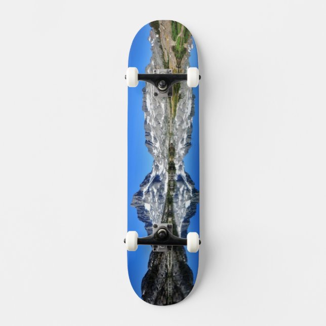 Eastern Sierra Mountains Skateboard Deck (Front)