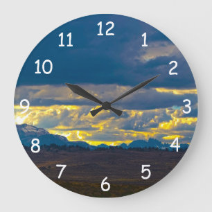 Eastern Sierra Nevada HDR Large Clock