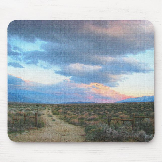 Eastern Sierra - Owen's Valley Mouse Pad (Front)