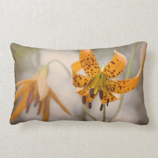 Eastern Sierra Tiger Lilies Lumbar Pillow
