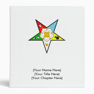 Eastern Star Binder - Photo Album
