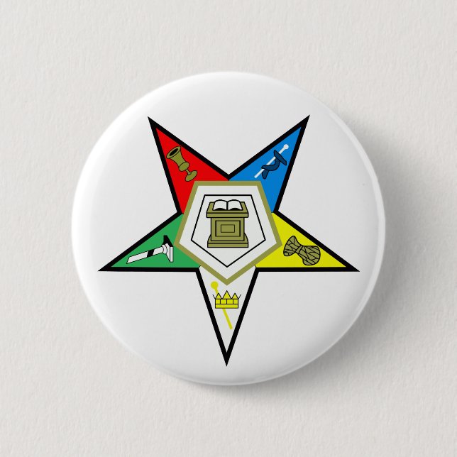 Eastern Star Button (Front)