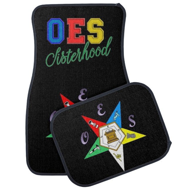 Eastern Star Car Floor Mat (Set)
