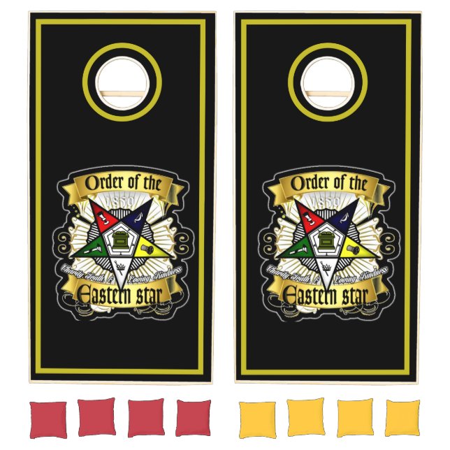  Eastern Star Cornhole Set (Set)