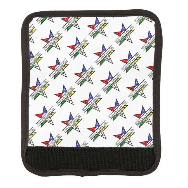 Eastern Star Desk Mat Luggage Handle Wrap (Front)