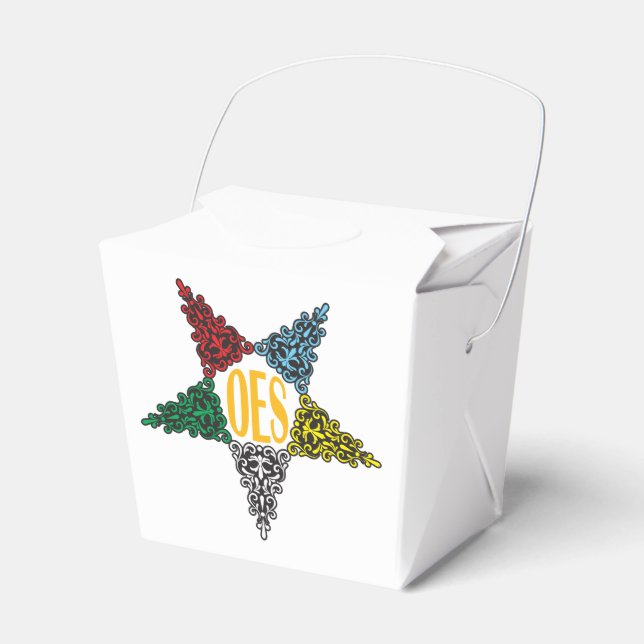 Eastern Star favor boxes (Front Side)