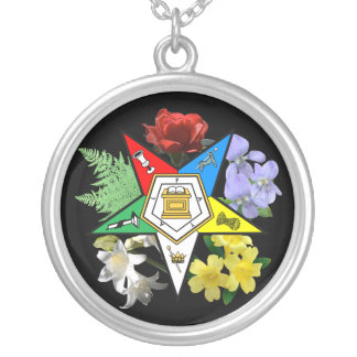 Eastern Star Floral Necklace