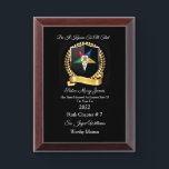 Eastern Star Of The Year Award Plaque<br><div class="desc">Eastern Star Of The Year Award Plaque</div>