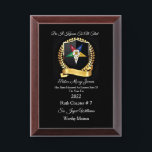 Eastern Star Of The Year Award Plaque<br><div class="desc">Eastern Star Of The Year Award Plaque</div>