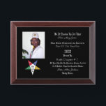 Eastern Star Of The Year Award Plaque<br><div class="desc">Eastern Star Of The Year Award Plaque</div>