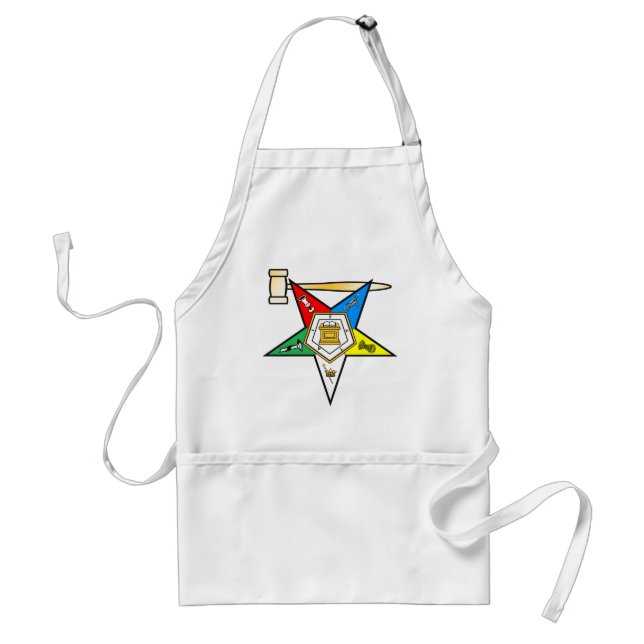 Eastern Star Past Matron items Adult Apron (Front)