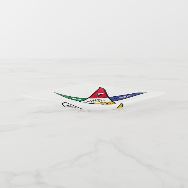 Eastern Star Trinket Tray (Angled)