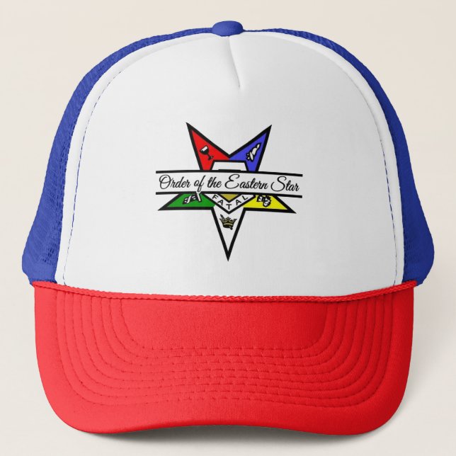 Eastern Star Trucker Hat (Front)
