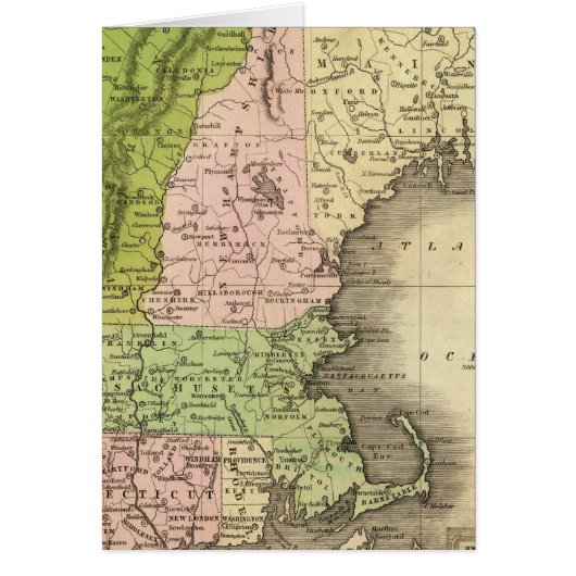Eastern States Olney Map Cards (Front)