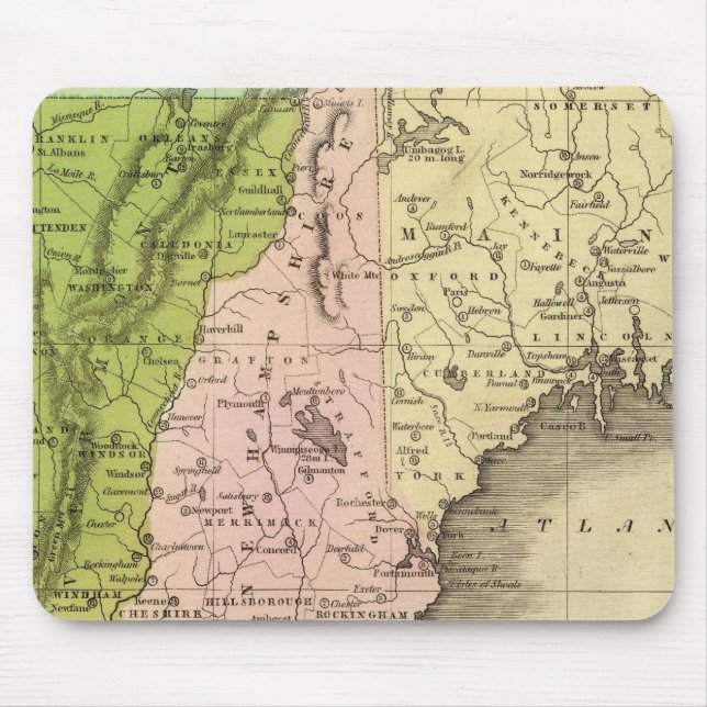 Eastern States Olney Map Mouse Pad (Front)