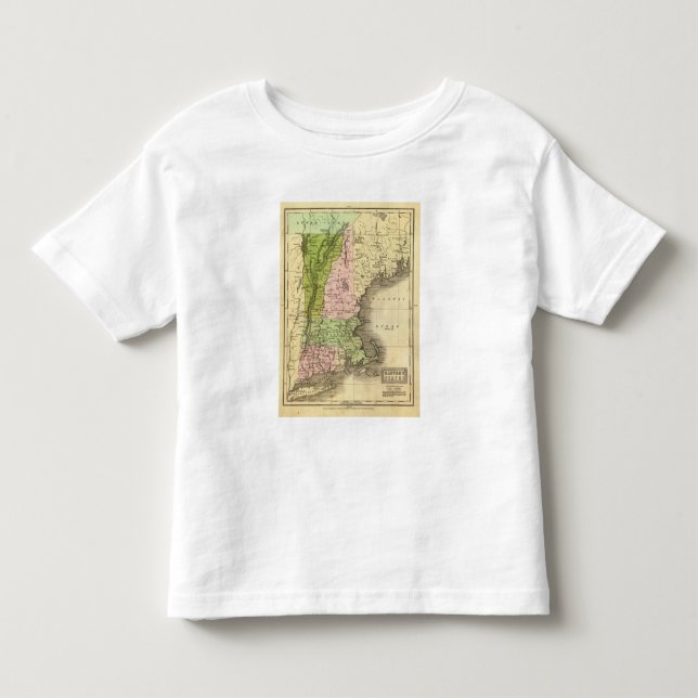 Eastern States Olney Map Toddler T-shirt (Front)