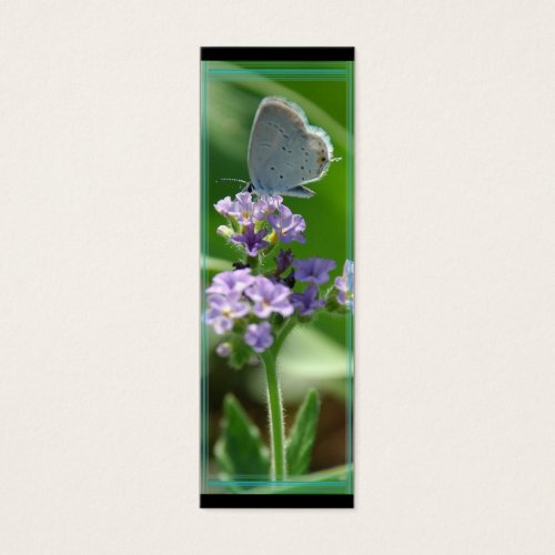 Eastern Tailed Blue Butterfly Bookmark Business Card