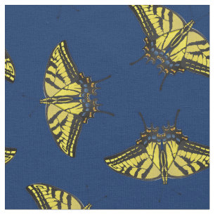 Eastern Tiger Swallowtail Butterflies Butterfly Fabric