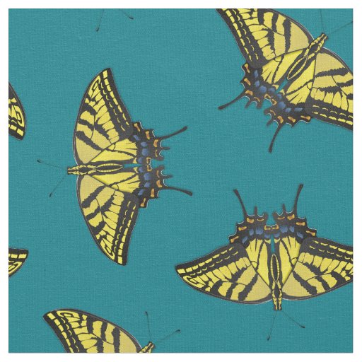 Eastern Tiger Swallowtail Butterflies Butterfly Fabric