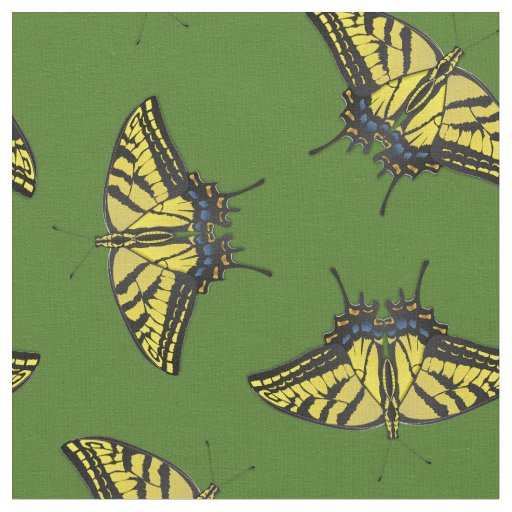 Eastern Tiger Swallowtail Butterflies Butterfly Fabric