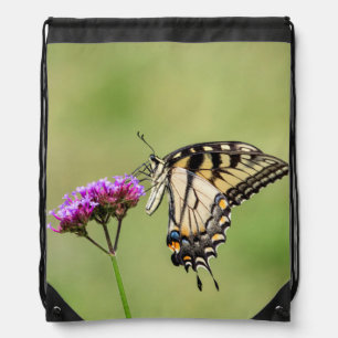 Eastern Tiger Swallowtail Butterfly Drawstring Bag