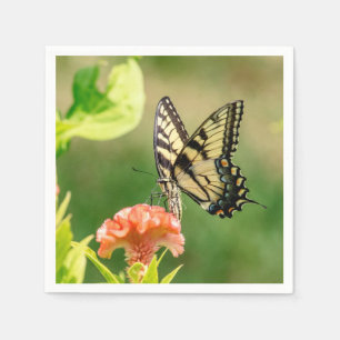 Eastern Tiger Swallowtail Butterfly Napkins