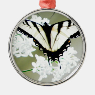 Eastern Tiger Swallowtail Butterfly Photo Metal Ornament