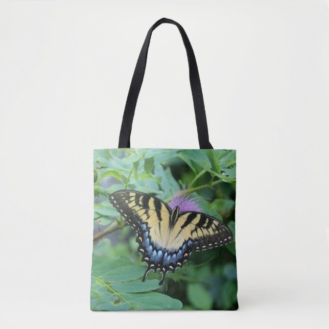 Eastern Tiger Swallowtail Butterfly Tote Bag (Front)