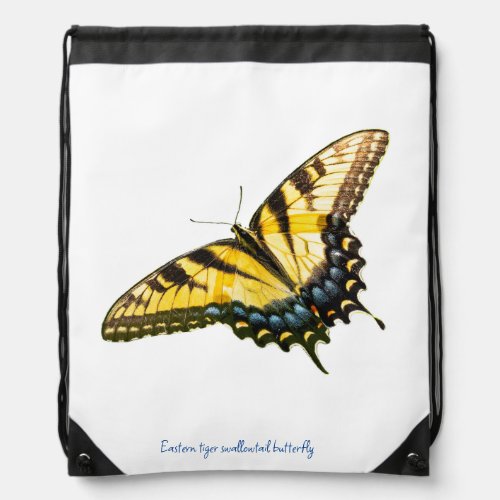 Eastern tiger swallowtail  drawstring bag