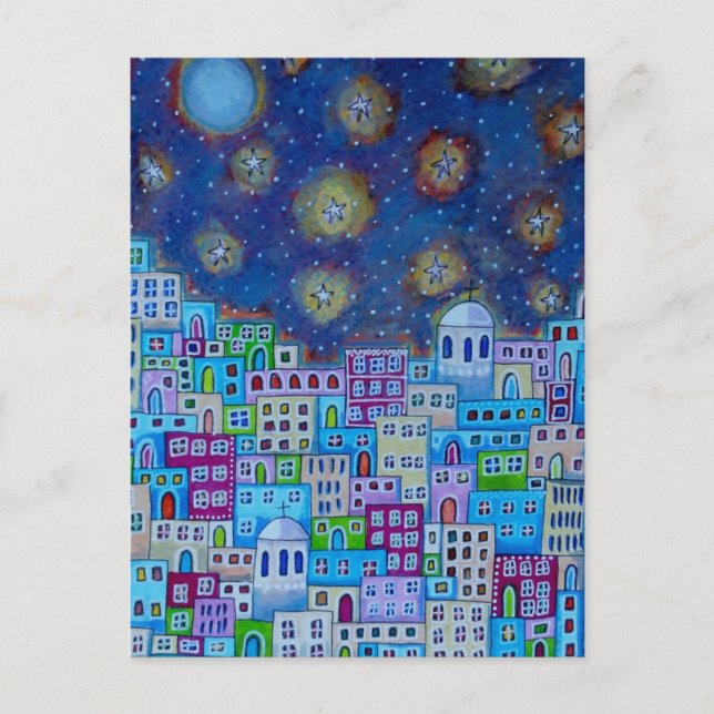 Eastern Town Postcard (Front)