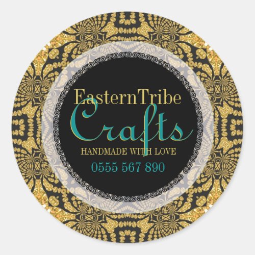 Eastern Tribal Sparkle Business Product Sticker