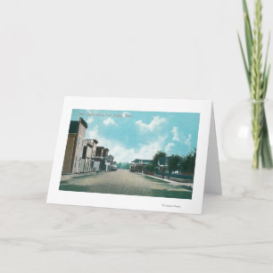 Eastern View from Main Street Holiday Card
