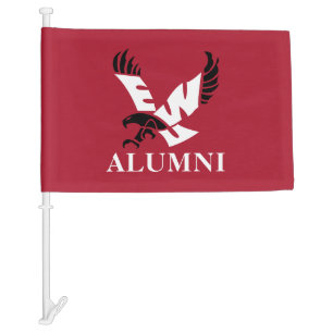 Eastern Washington University Alumni Car Flag