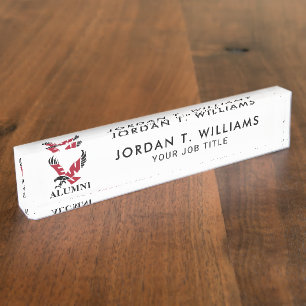 Eastern Washington University Alumni Desk Name Plate