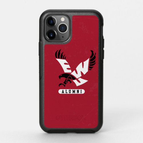 Eastern Washington University Alumni Distressed OtterBox Symmetry iPhone 11 Pro Case