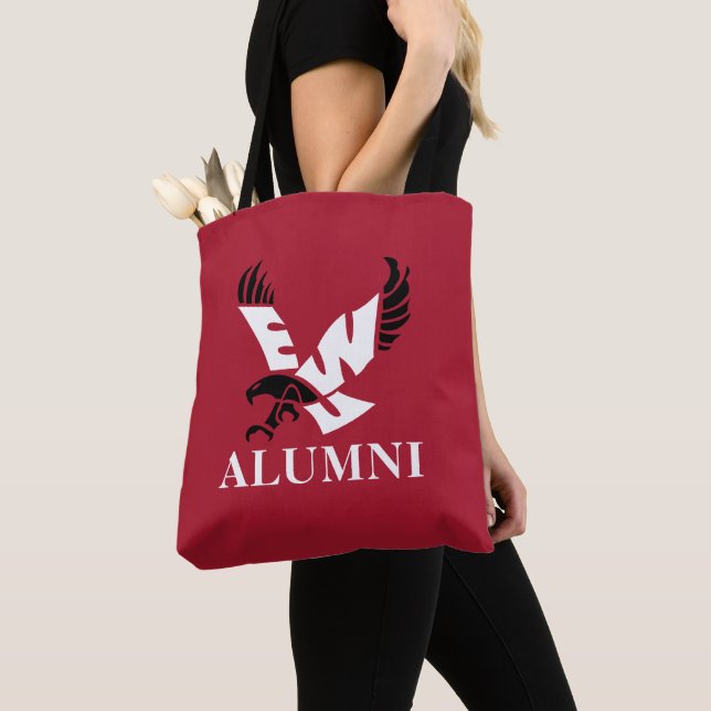 Eastern Washington University Alumni Tote Bag (Close Up)