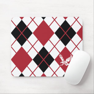 Eastern Washington University Argyle Mouse Pad