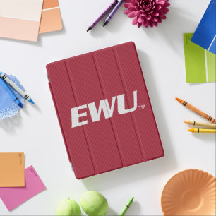 Eastern Washington University Carbon Fiber iPad Smart Cover