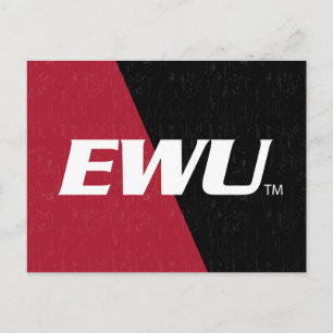 Eastern Washington University Color Block Invitation Postcard