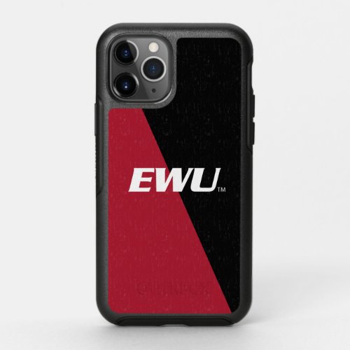 Eastern Washington University Color Block OtterBox Symmetry iPhone 11 Pro Case