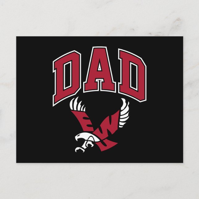 Eastern Washington University Dad Invitation Postcard (Front)