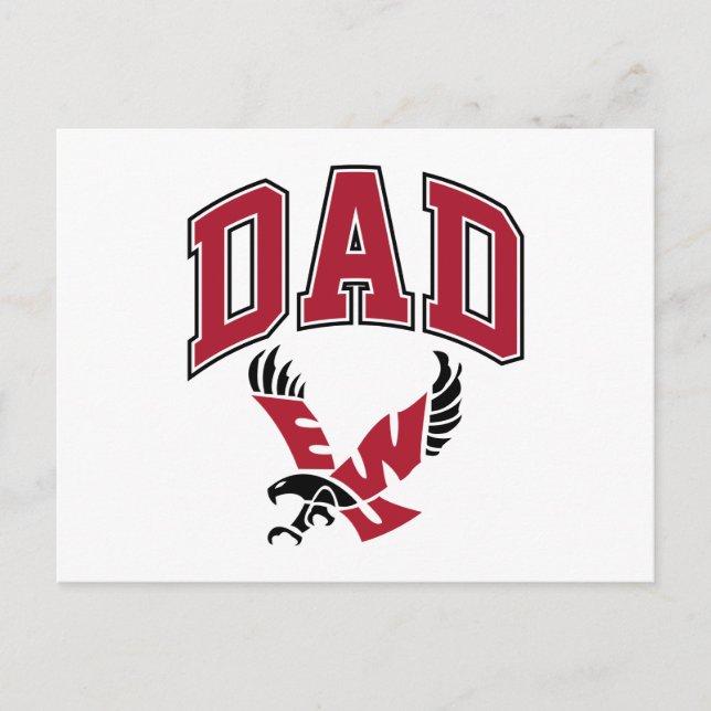 Eastern Washington University Dad Postcard (Front)