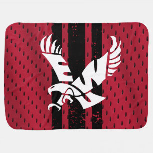 Eastern Washington University Jersey Baby Blanket