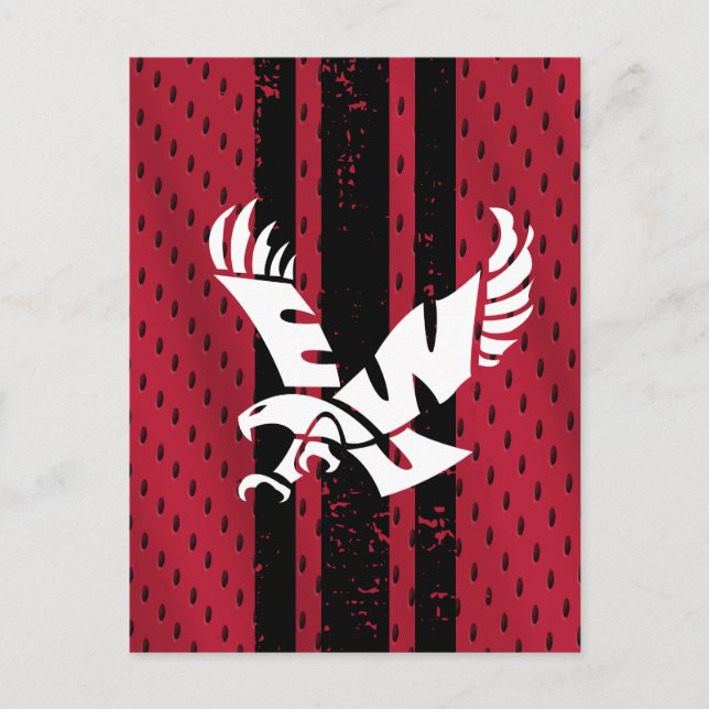 Eastern Washington University Jersey Invitation Postcard (Front)