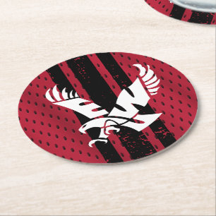Eastern Washington University Jersey Round Paper Coaster