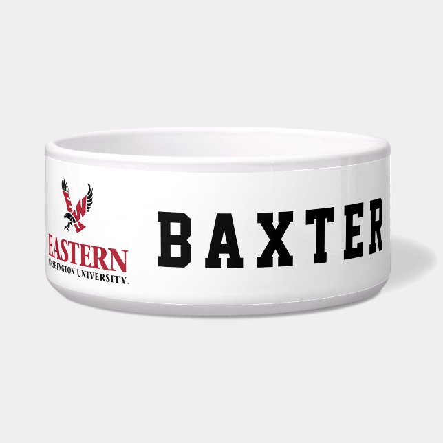 Eastern Washington University Logo Bowl (Front)